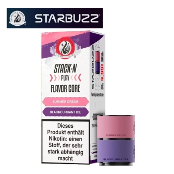 StarBuzz Stack-N Play - Summer Dream + Blackcurrant Ice - Pods 20mg
